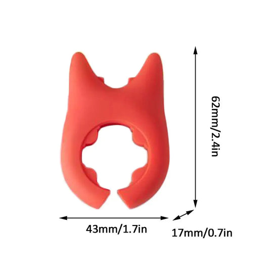 Portable Silicone Anti-Overflow Pot Lid Clip & Anti-Scalding Holder