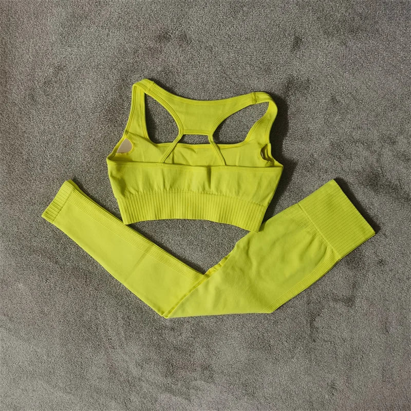 Seamless Women’s Fitness Yoga Set