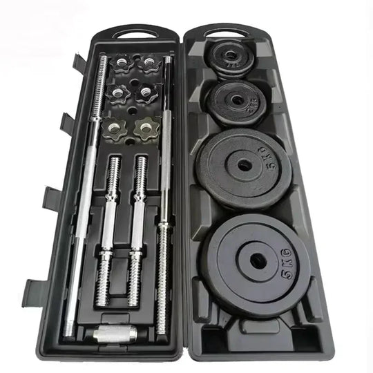 10kg-30kg Adjustable Cast Iron Dumbbells Set