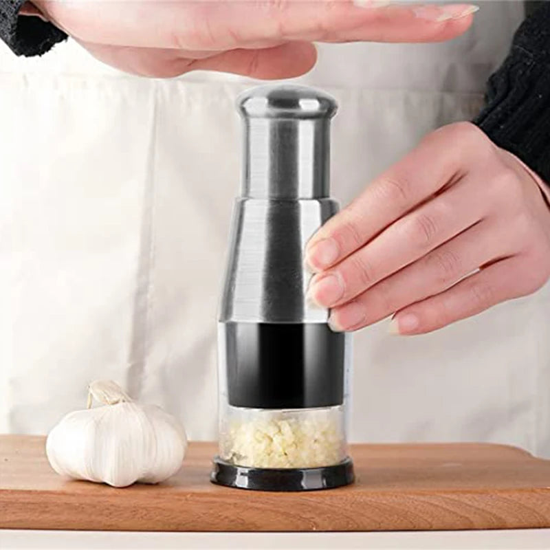 Manual Stainless Steel Garlic Chopper