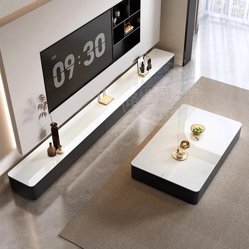 Living Room Console Tv Stands Floor Nordic Shelf Center Mid Century Display Tv Stands Cabinets Suporte Para Tv Home Furniture