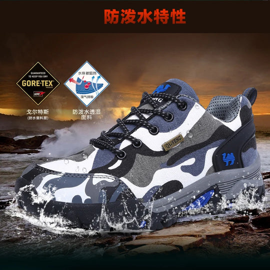 Casual Shoes Men Summer Outdoor Sneakers Women Footwear Trainer Waterproof Camouflage Army Shoe Male Military Shoes Tenis Jeans