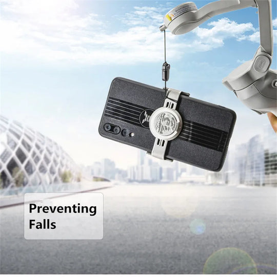 Magnetic Phone Holder with Anti-Lost Strap