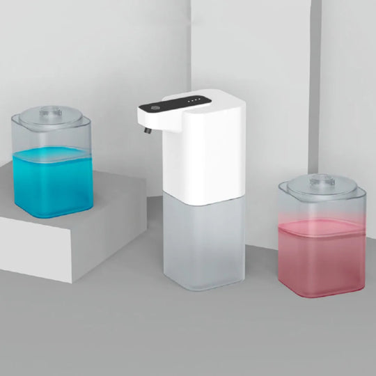 Automatic Liquid Soap Dispensers Intelligent Charging Universal Soap Dispensers Touchless Sensor Waterproof for Bathroom School