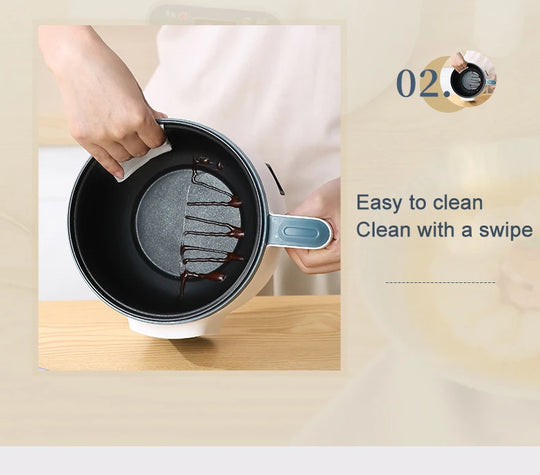 Electric Mini Rice Cooker and Multifunction Pot