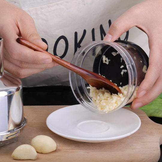 Stainless Steel Garlic Press