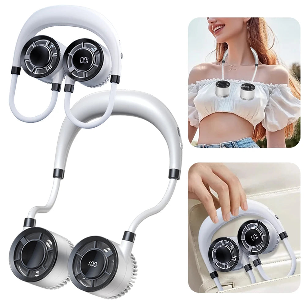 Mini Portable Neck Fan
