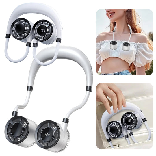 Mini Portable Neck Fan