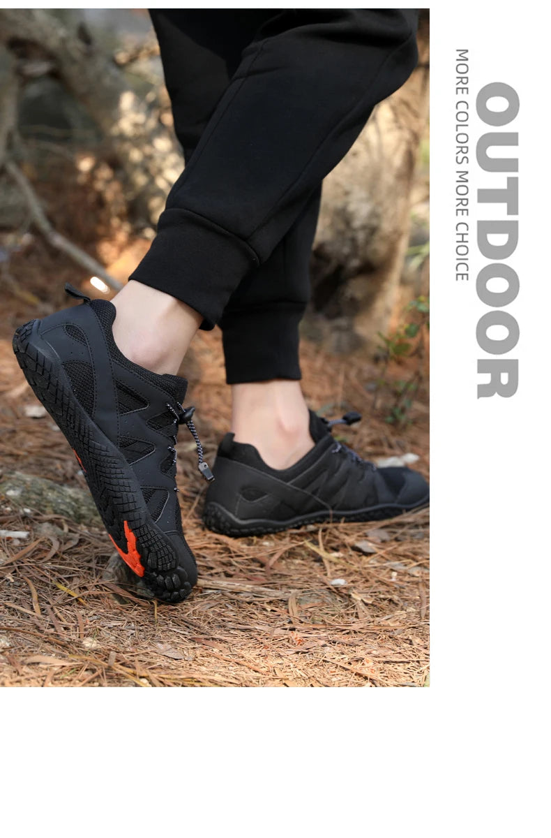 New men's and women's hiking shoes outdoor breathable soft soled hiking shoes bicycle shoes couple hiking shoes