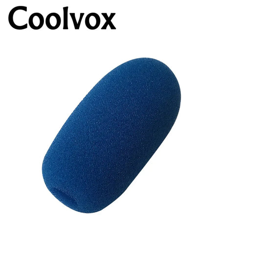 5pcs Wired Wirless Conference Microphone Windscreen Foam Sponge Cover for Lapel microphone , Inner Diameter:1cm (about .0.39")