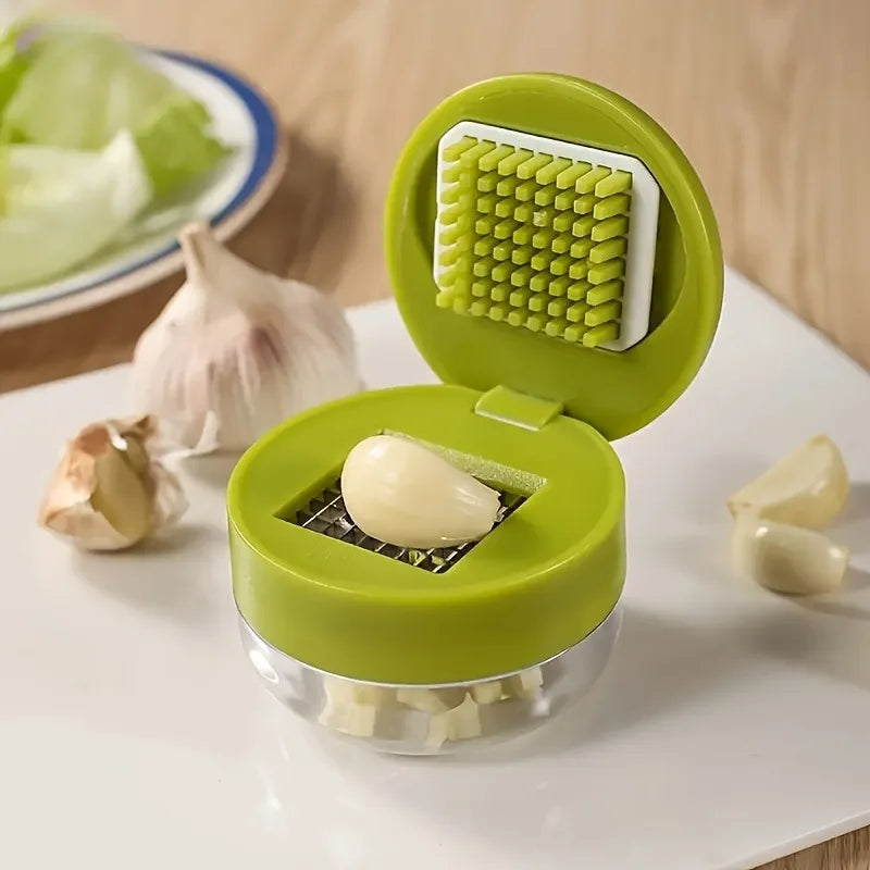Multifunctional Stainless Steel Garlic Press
