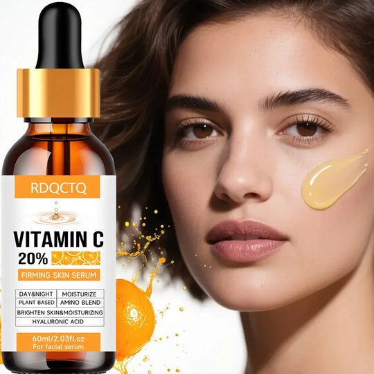 Vitamin C Firming Skin Essence: Day-Night Hydration & Plant Amino Acid Formula for Radiant Complexion