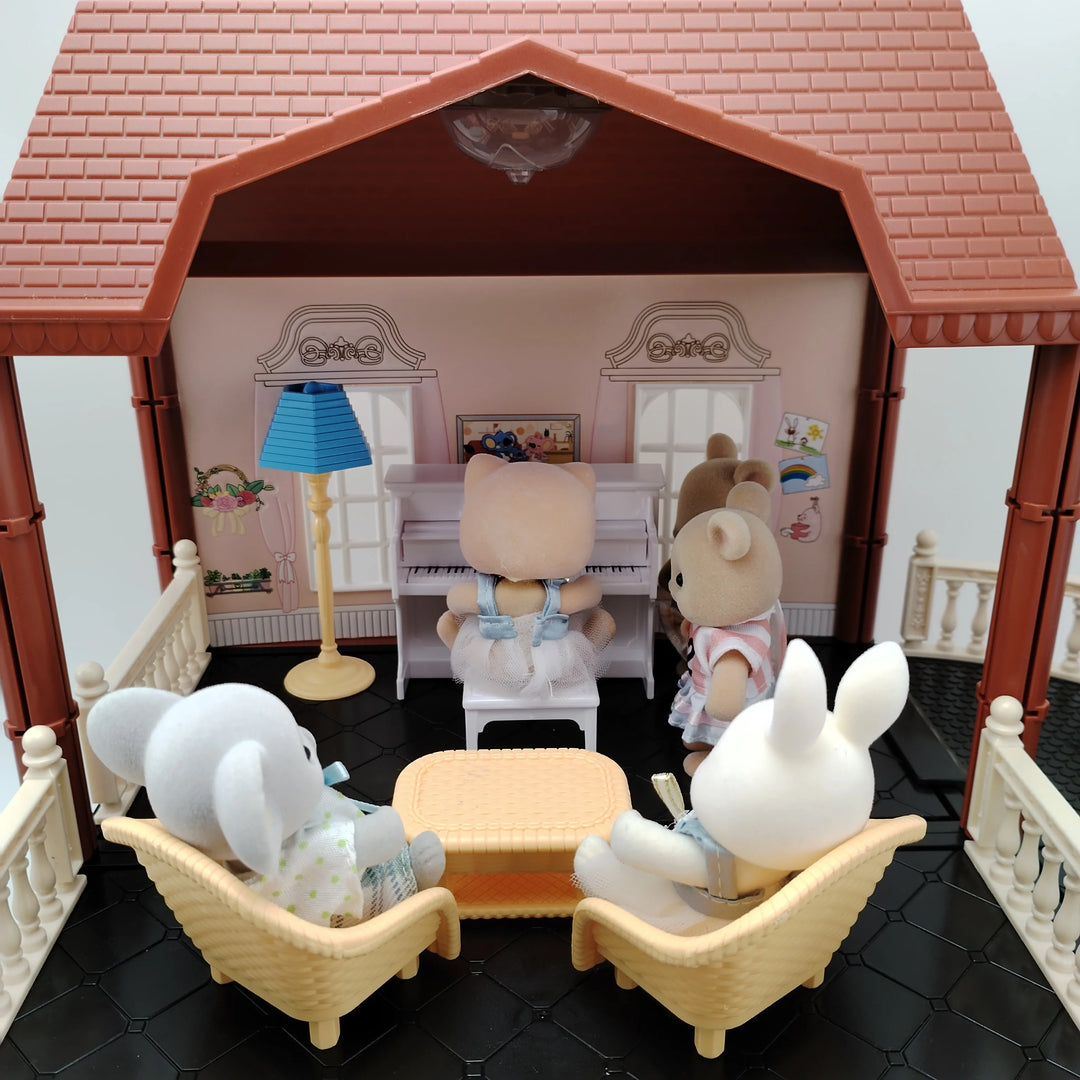 miniature items dollhouse furniture accessories living room bedroom supermarket shopping games family interaction doll kids toys