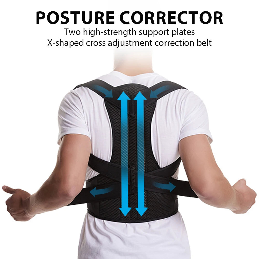 Back Brace Posture Corrector Belt for Women & Men