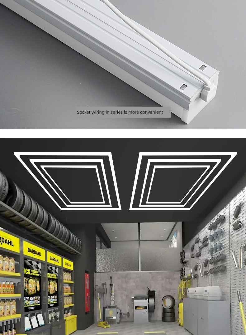 High-Power Three-Proof LED Ceiling Tube Light