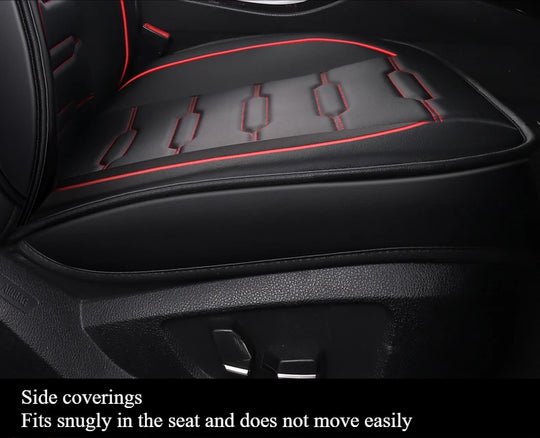 5-Seater Universal Luxury PU Leather Car Seat Covers