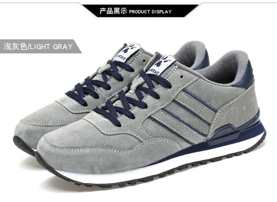 Sneakers Men Casual Shoes Light Suede 2023 New Classic Men Running shoes Outdoor Breathable Mesh Jogging Sport Shoes