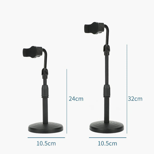 Desktop Tripod for Smartphone iPhone Stand with Phone Holder Bracket