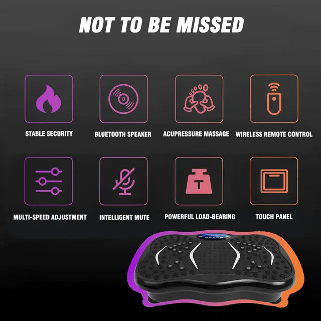 Vibration Plate Exercise Machine