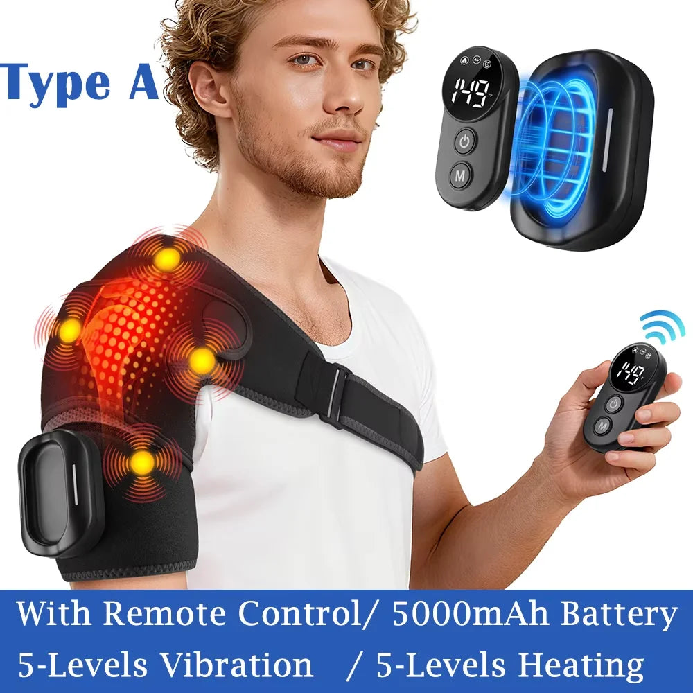 Heated Shoulder Massage Belt