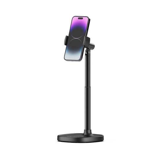 VIJIM HP004 Adjustable Phone Stand Compatible for Livestreaming Kitchen Vlog Shot Table Mount for Smartphone Brackets