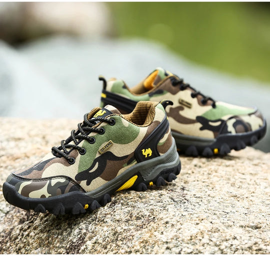 Casual Shoes Men Summer Outdoor Sneakers Women Footwear Trainer Waterproof Camouflage Army Shoe Male Military Shoes Tenis Jeans