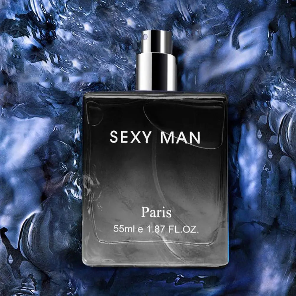 Men's Cologne Perfume Long-lasting Charming Eau De Toilette Gentleman's Blue 55ml Dating & Daily Perfume Gift