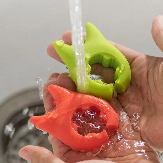 Portable Silicone Anti-Overflow Pot Lid Clip & Anti-Scalding Holder