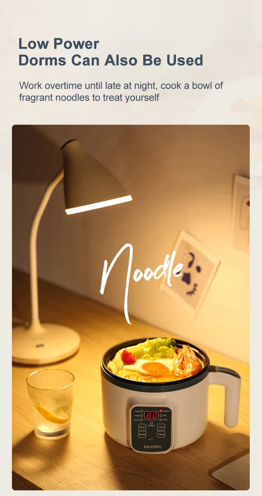 Electric Mini Rice Cooker and Multifunction Pot