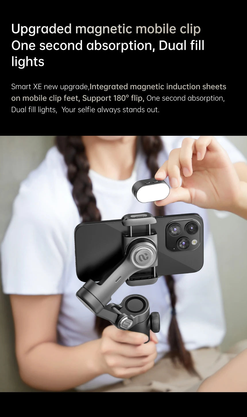 AOCHUAN 3-Axis Handheld Gimbal Stabilizer for Smartphones