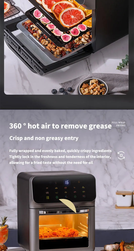 12L Electric Hot Air Fryer