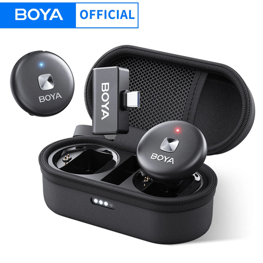 BOYA Omic D/U Wireless Lavalier Lapel Microphone