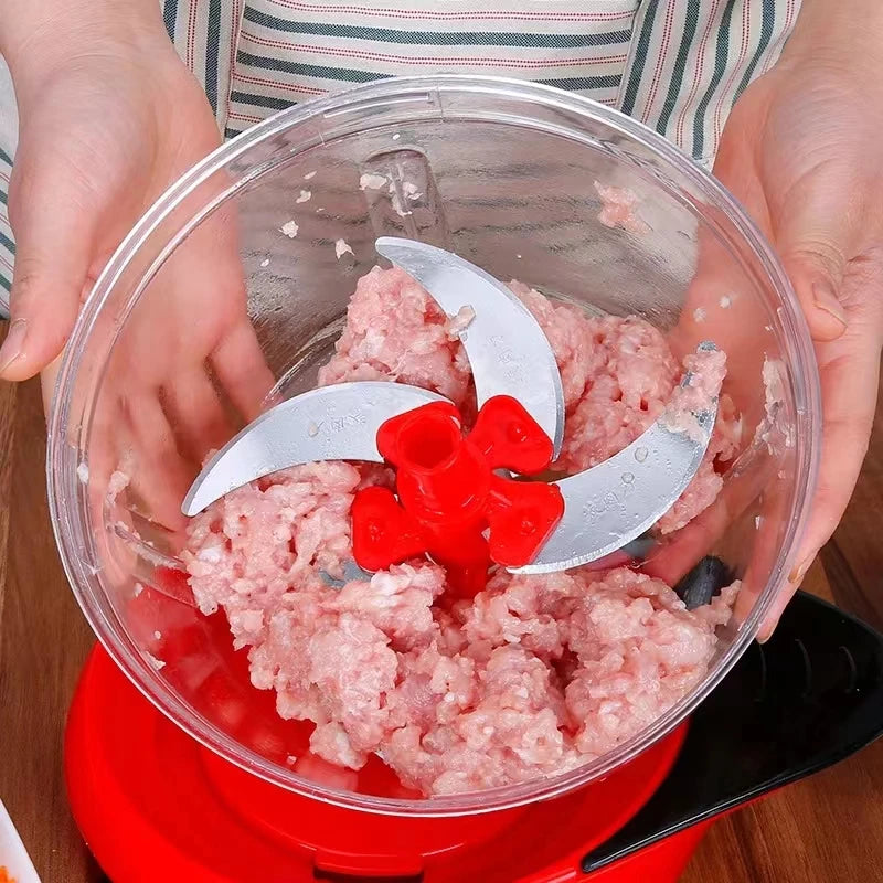 Multifunctional Manual Garlic Chopper & Food Processor