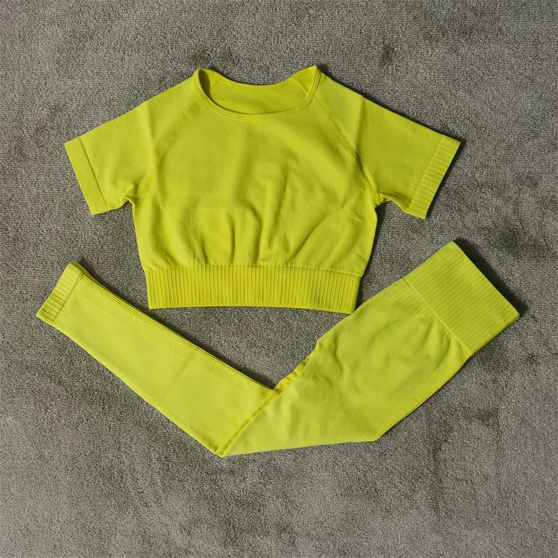 Seamless Women’s Fitness Yoga Set