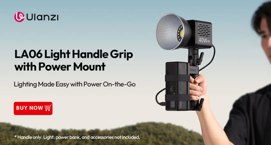 Ulanzi MT-79 2M Portable Universal Tripod Aluminum Alloy Lamp Holder Support LT028 Fill Light Lightweight Camera Action Camera
