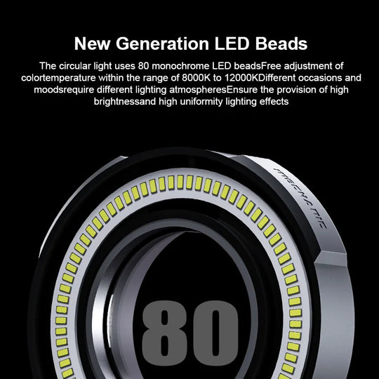 Mechanic LS3 Microscope Ring Lamp Four Level Brightness Adjustment Eye Protection Lamp For Most Stereo Microscopes Light Source