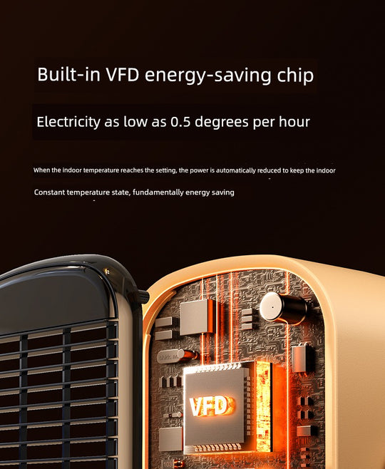 Black Technology Mute Graphene Heater