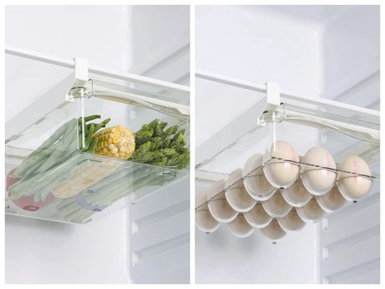 Refrigerator Drawer-Style Food Storage Box