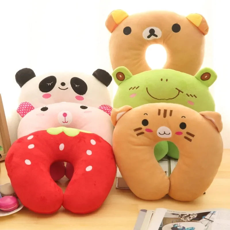 Cute Neck Pillow Creative U-shaped Neck Pillow Suitable for Outdoor Travel, Reducing Your Fatigue