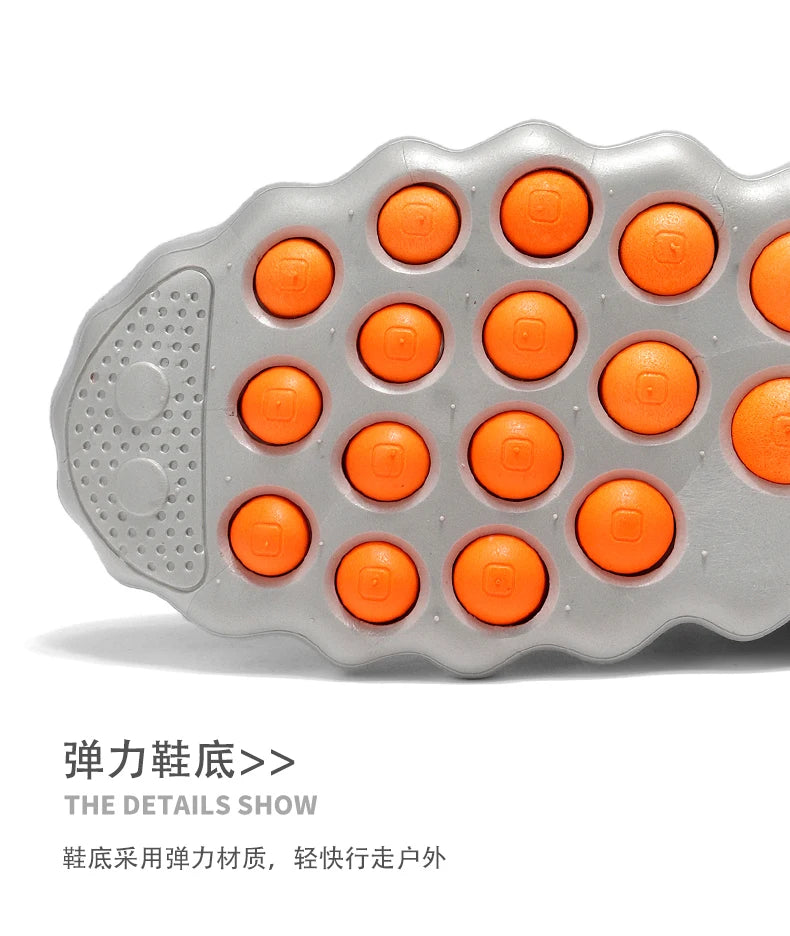 Men's Comfortable Running Shoes Breathable Thick sole Non-slip Casual Sports Shoes Cushioning Outdoor Walking Sneakers For Men
