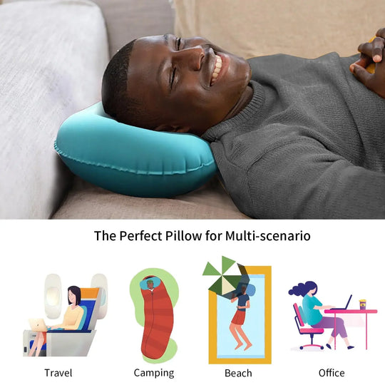 Portable Inflatable Pillow