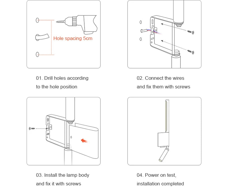 LED Wall Lamp for Living Room Wall Decor Light Fixture Lights Indoor Bedroom Lighting Bedside Table Lamps Night Lamp