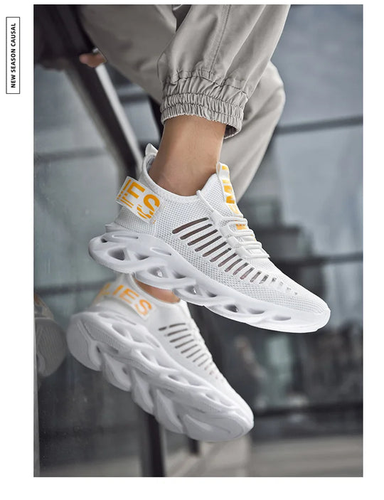 Running Shoes for Men Breathable Sneakers Comfort Soft-Sole Tenis Basketball Shoes Fashion Light Men Sport Shoes Tenis Masculino