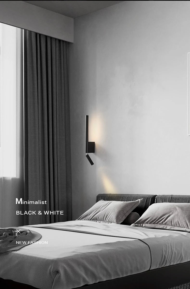 LED Wall Lamp for Living Room Wall Decor Light Fixture Lights Indoor Bedroom Lighting Bedside Table Lamps Night Lamp