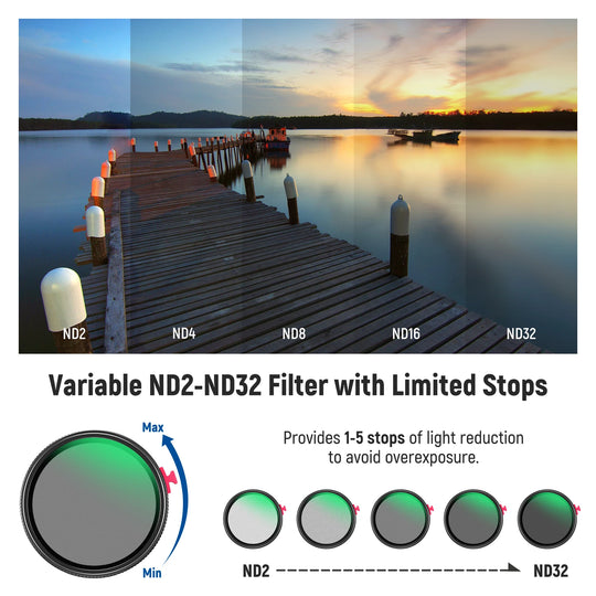 2-in-1 HD Neutral Density with Mist Dreamy Cinematic Effect