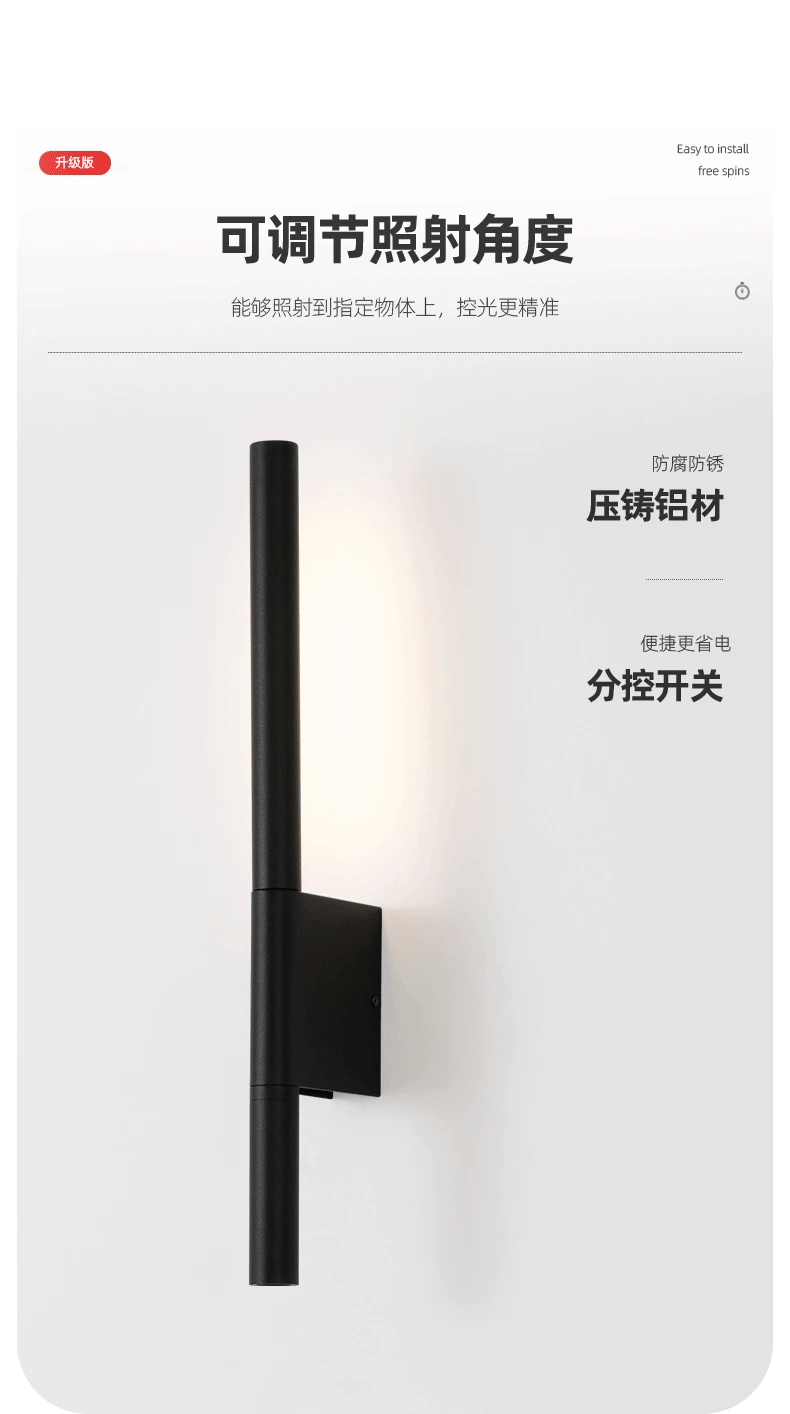 LED Wall Lamp for Living Room Wall Decor Light Fixture Lights Indoor Bedroom Lighting Bedside Table Lamps Night Lamp