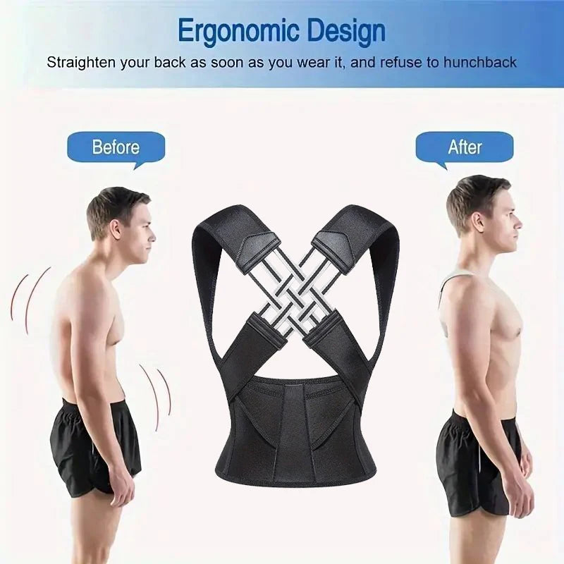Back Brace Posture Corrector for Women & Men