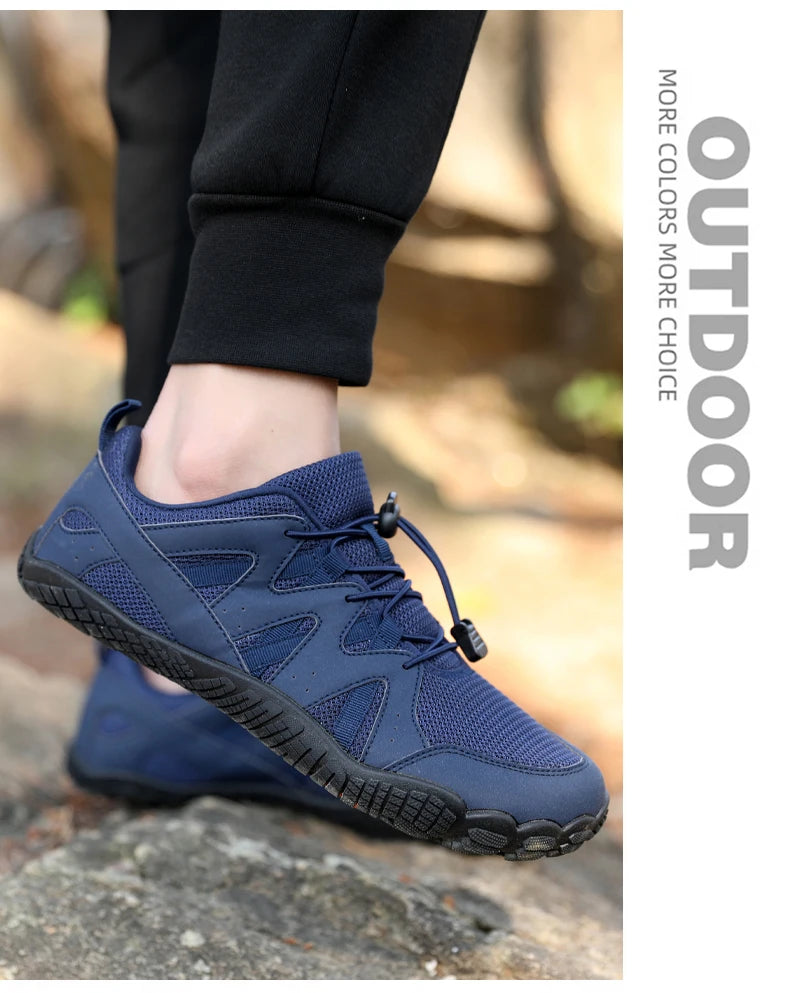 New men's and women's hiking shoes outdoor breathable soft soled hiking shoes bicycle shoes couple hiking shoes