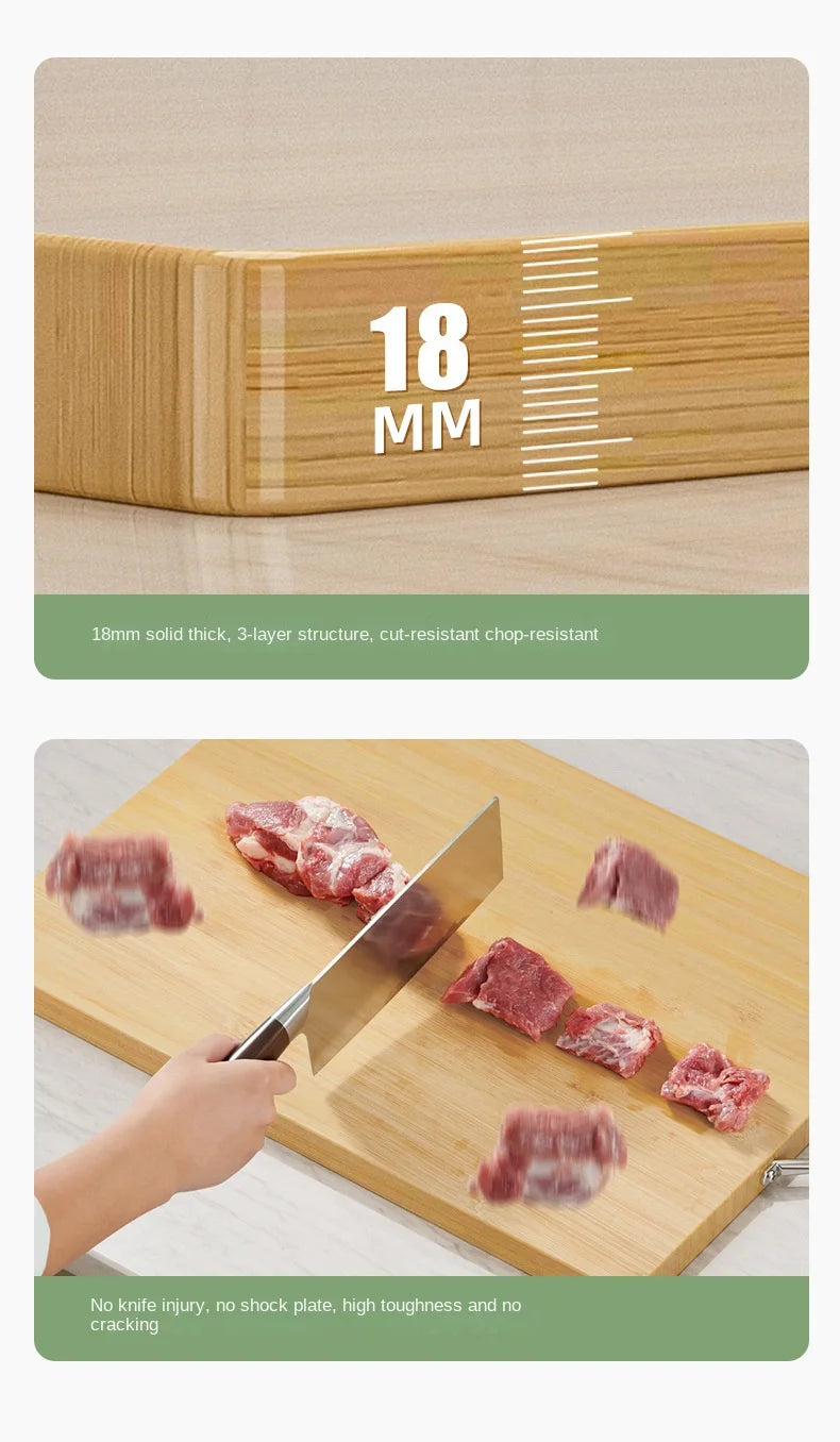 Bamboo Chopping Board with Handle