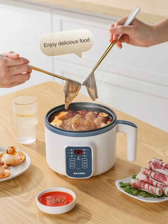 Electric Mini Rice Cooker and Multifunction Pot